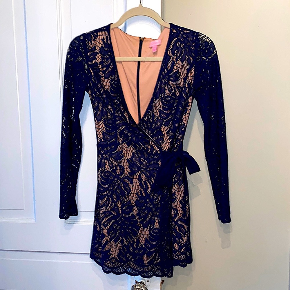 Lilly Pulitzer Tiki Wrap Romper
